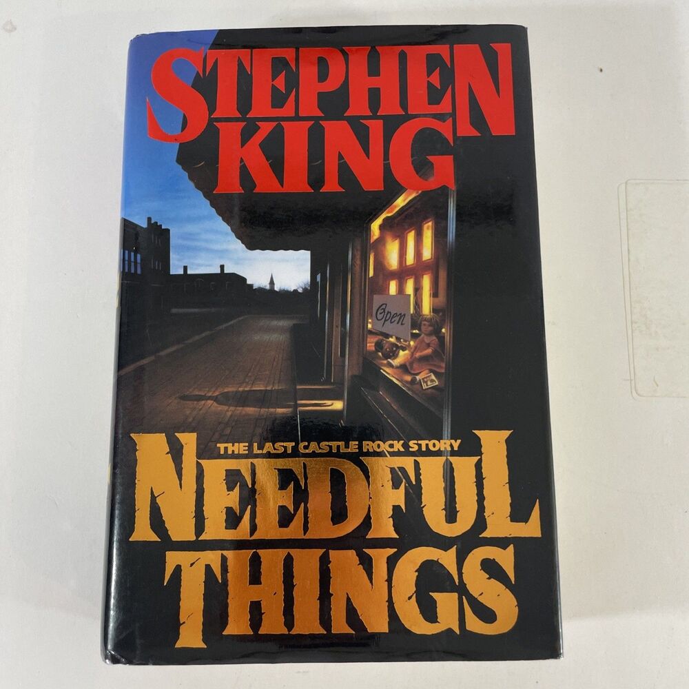 Stephen King Needful Things 1991 First Edition First Printing HC DJ Viking